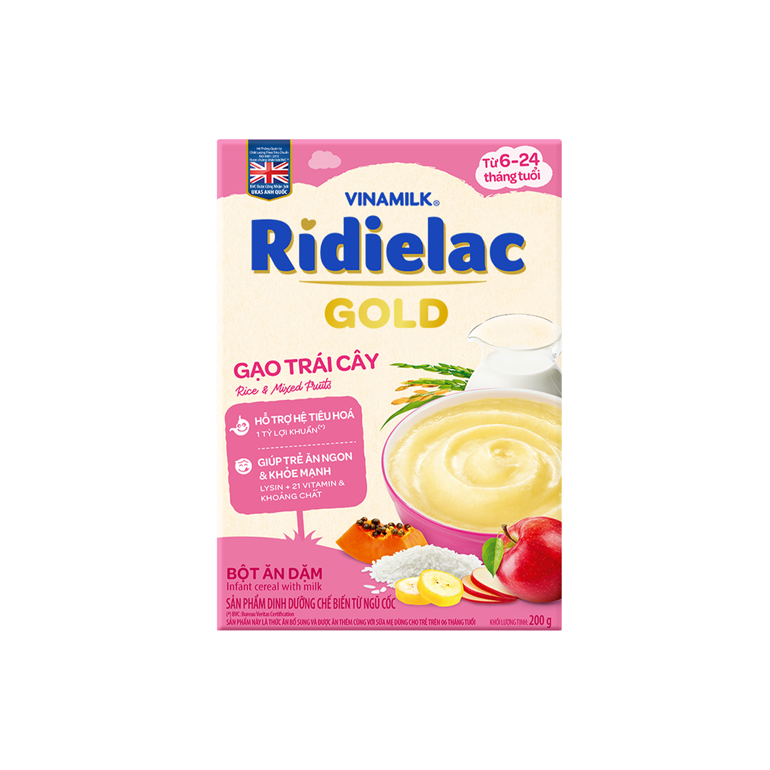 Ridielac Gold Gạo Trái cây