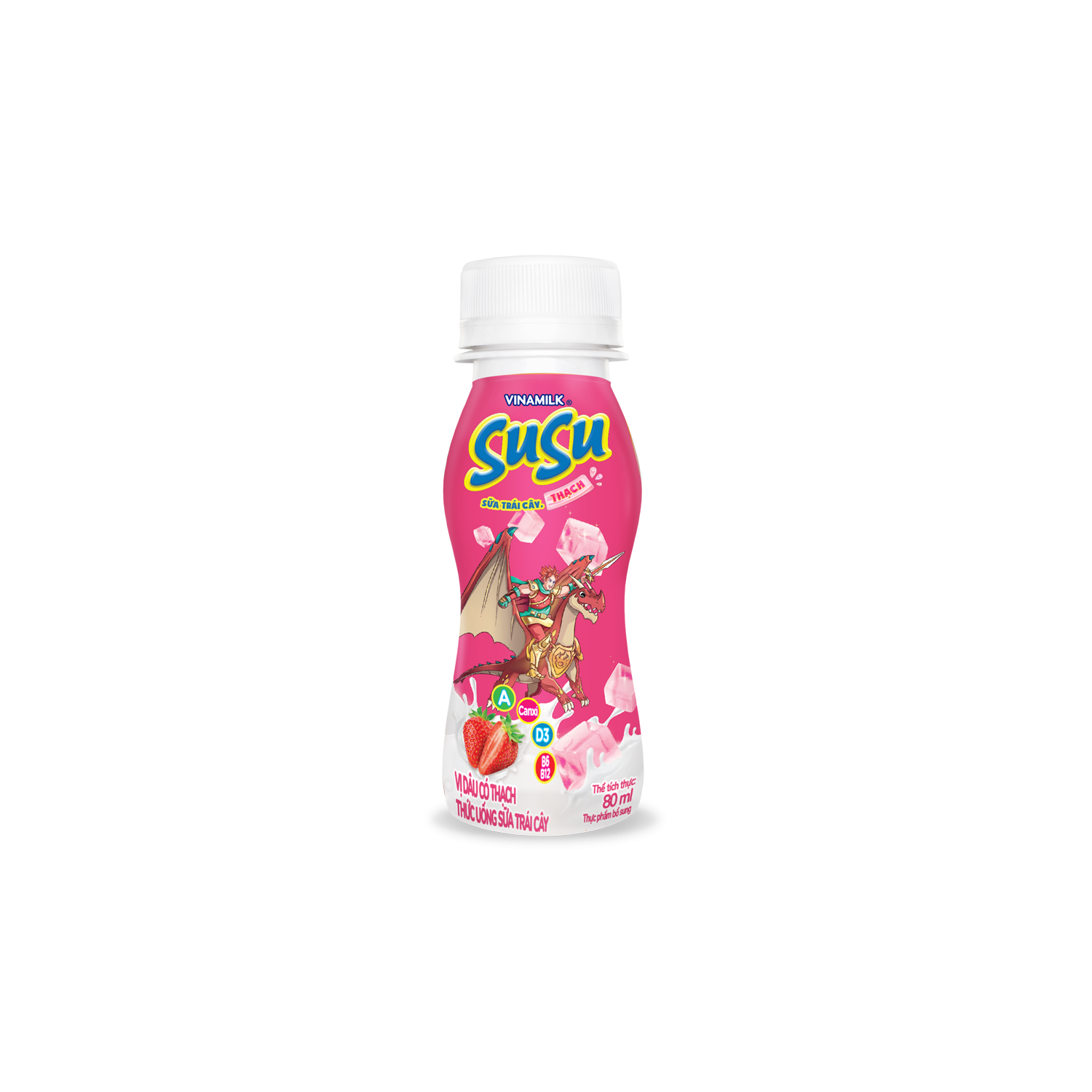 Sữa trái cây SuSu Hương Dâu (có thạch)