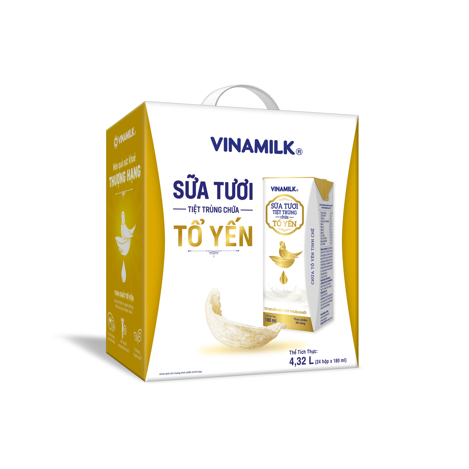 Sữa tươi tiệt trùng Vinamilk Tổ Yến