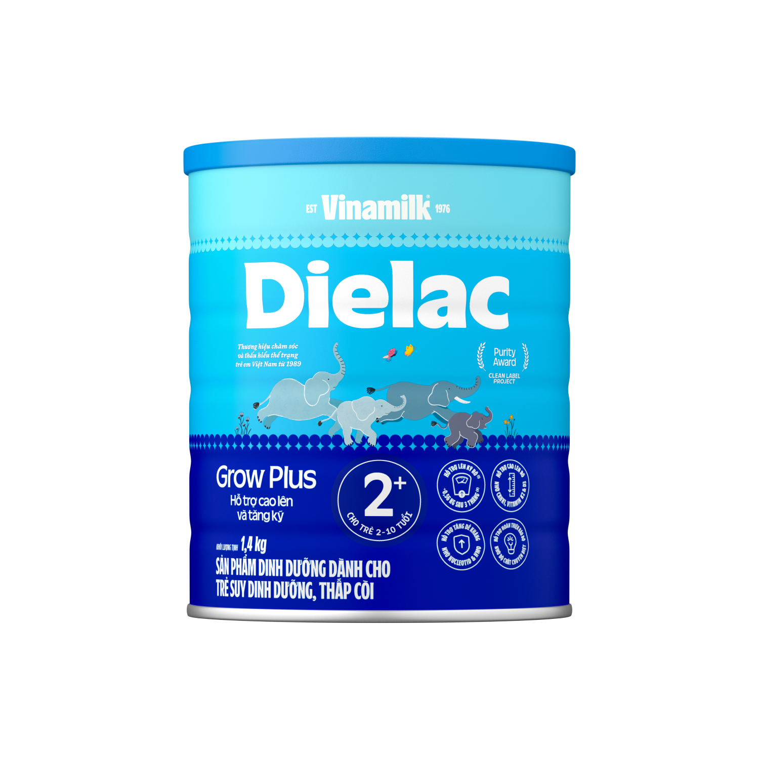 Dielac Grow Plus 2+ (2-10 tuổi)