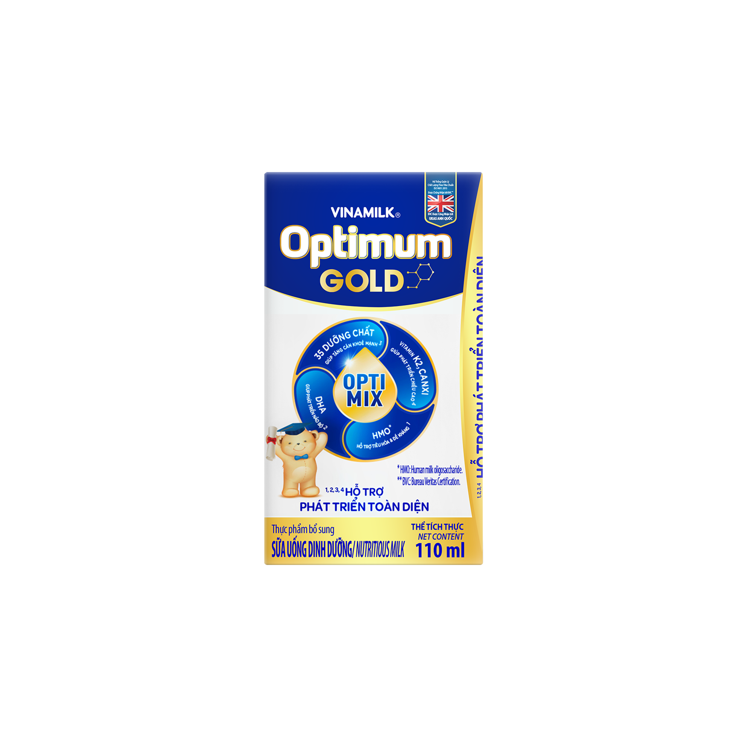 Sữa bột trẻ em pha sẵn Optimum Gold (trên 1 tuổi)