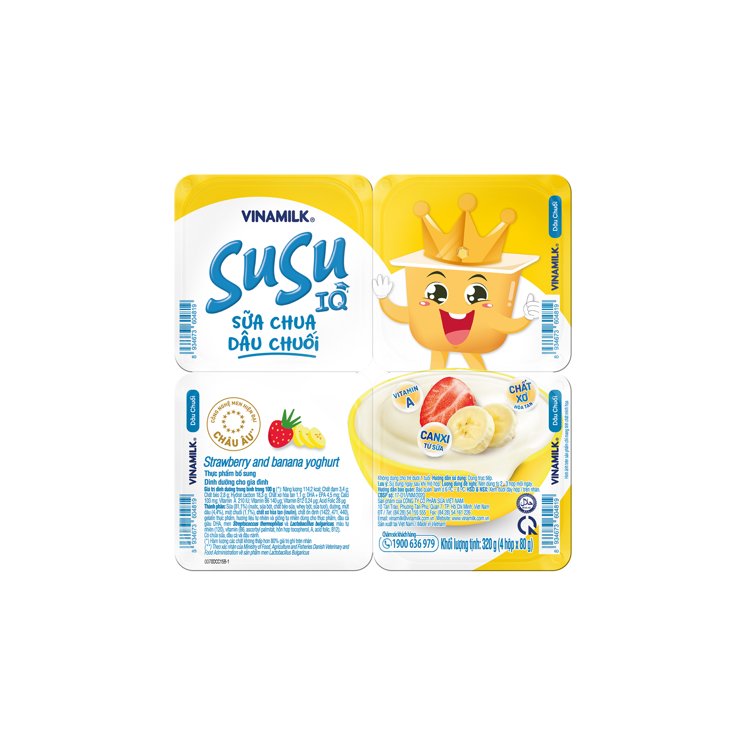 SuSu IQ Dâu Chuối