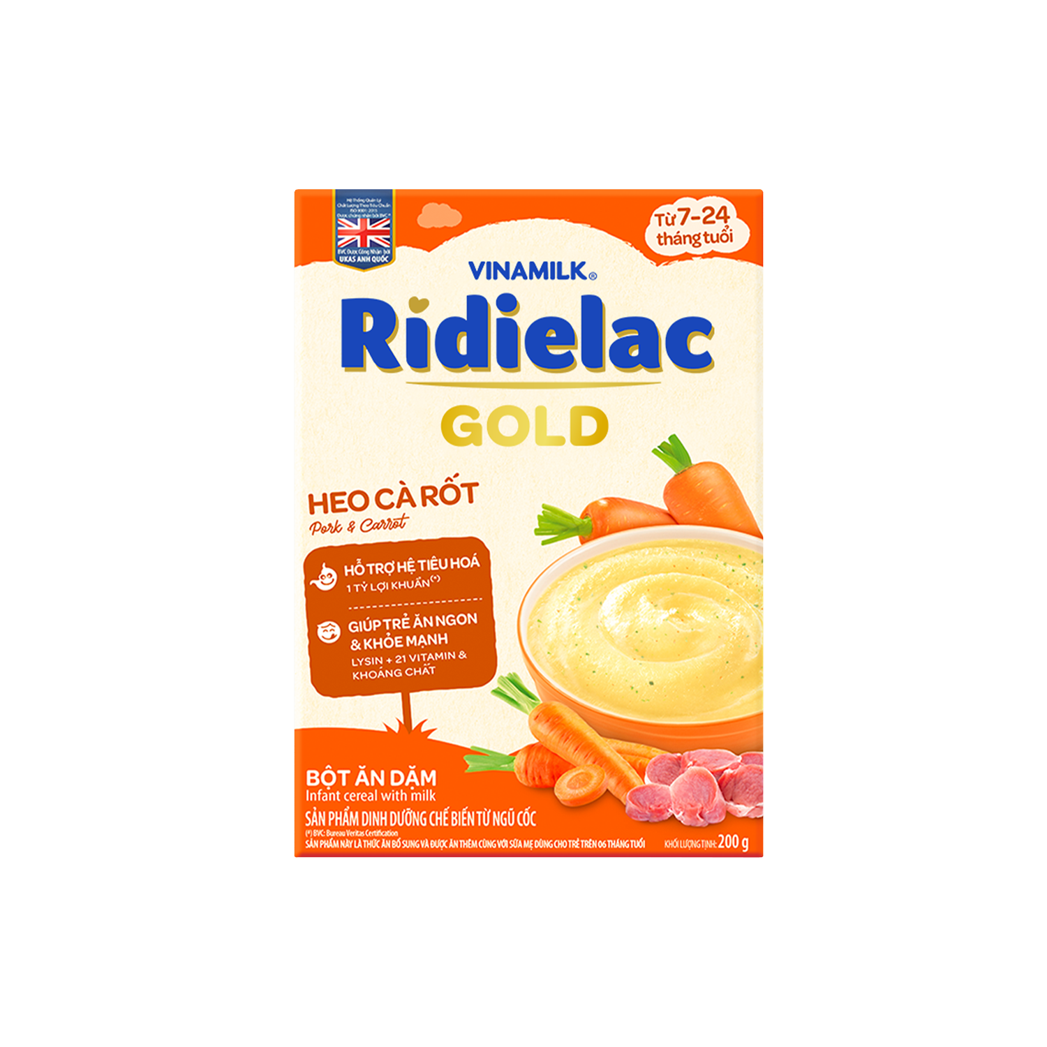 Ridielac Gold Heo Cà rốt