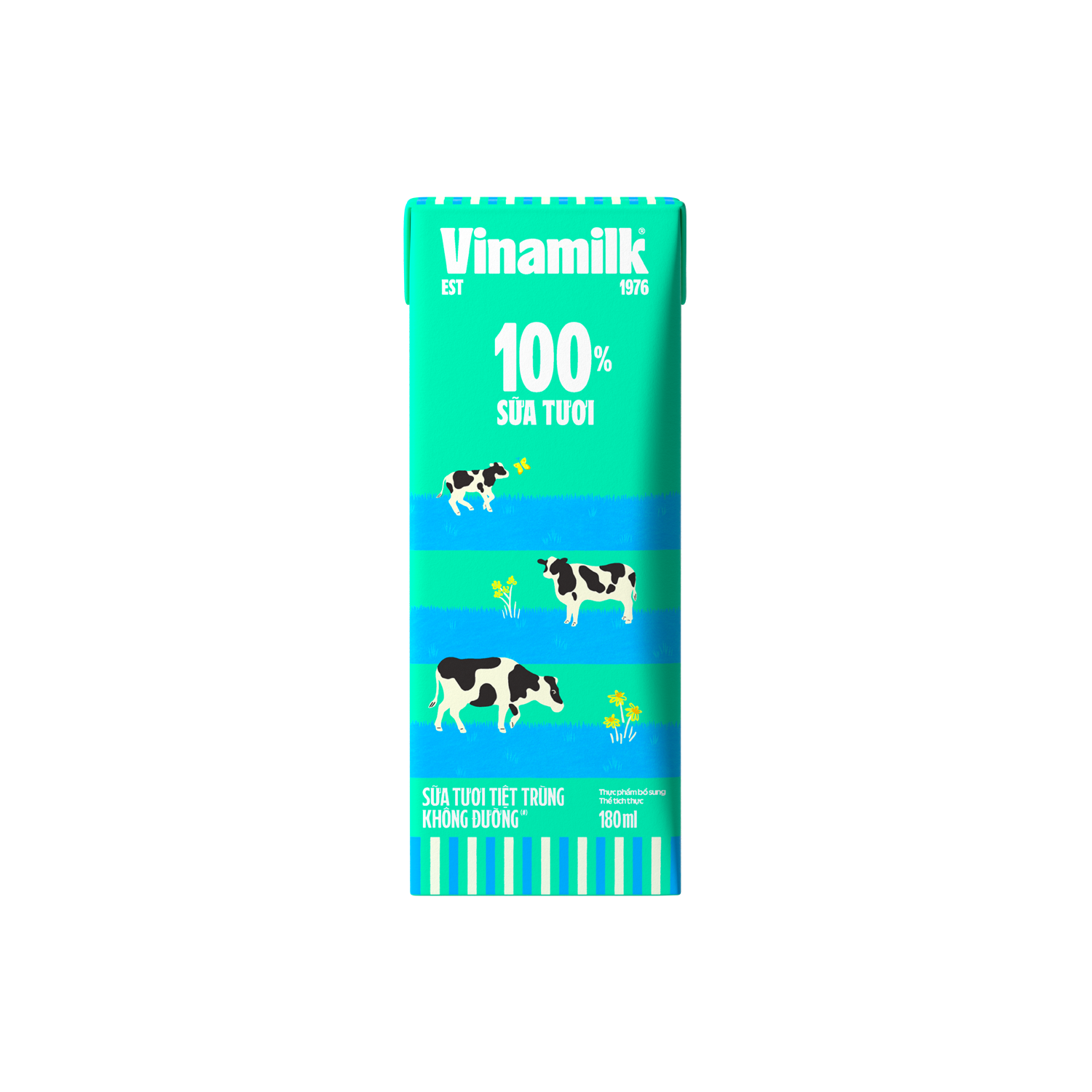 Clean Label Sữa tươi tiệt trùng 100% Không đường