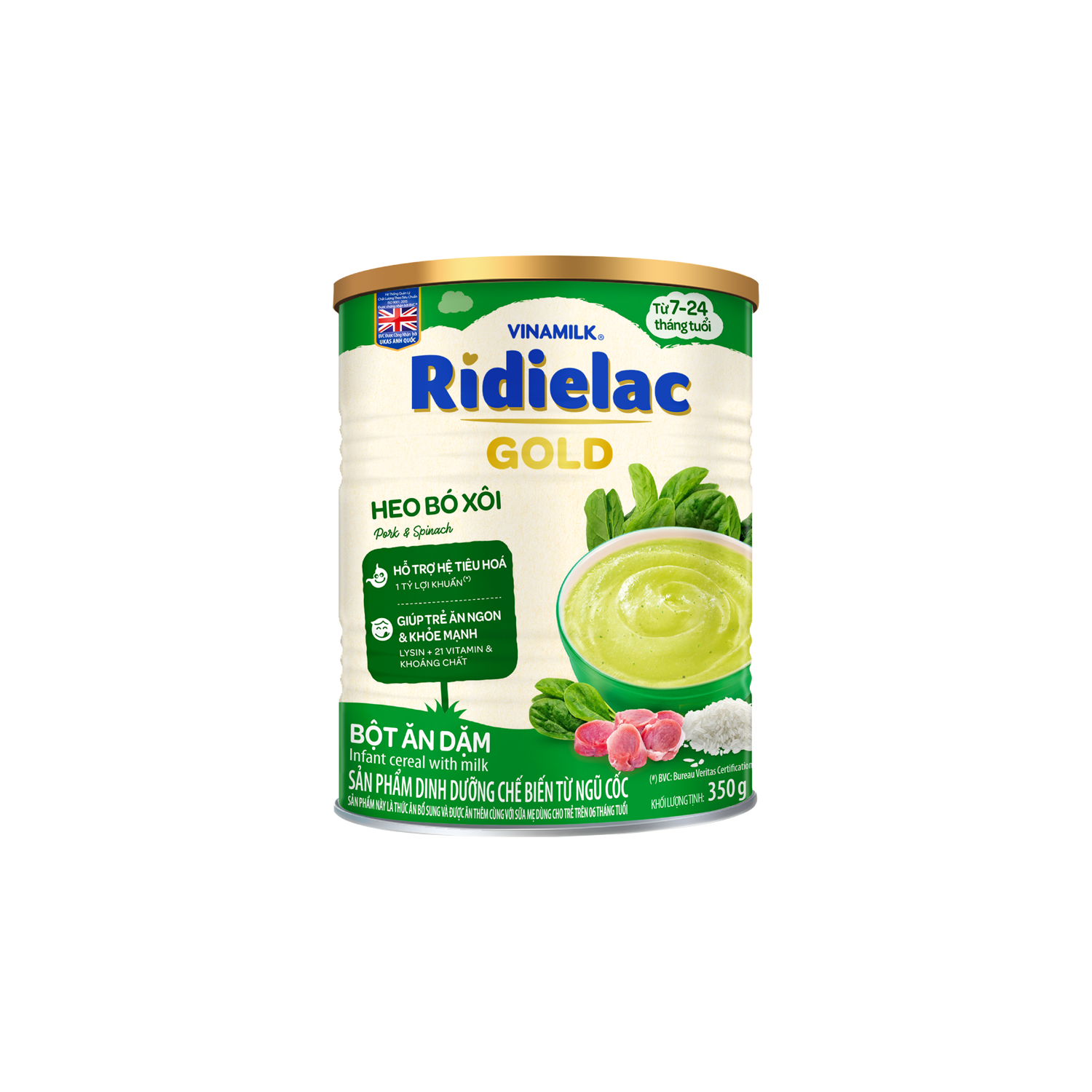 Ridielac Gold Heo Bó xôi
