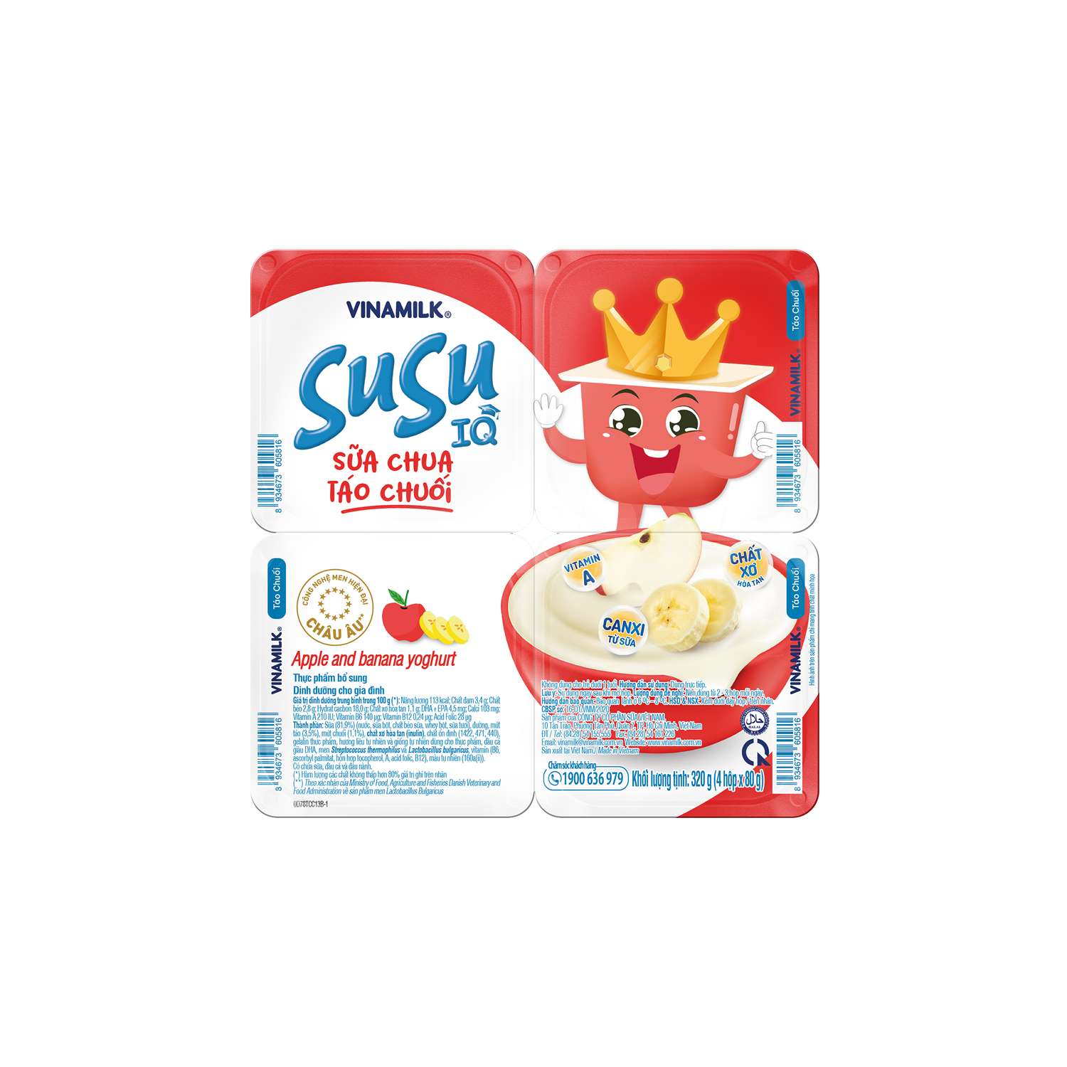 SuSu IQ Táo Chuối