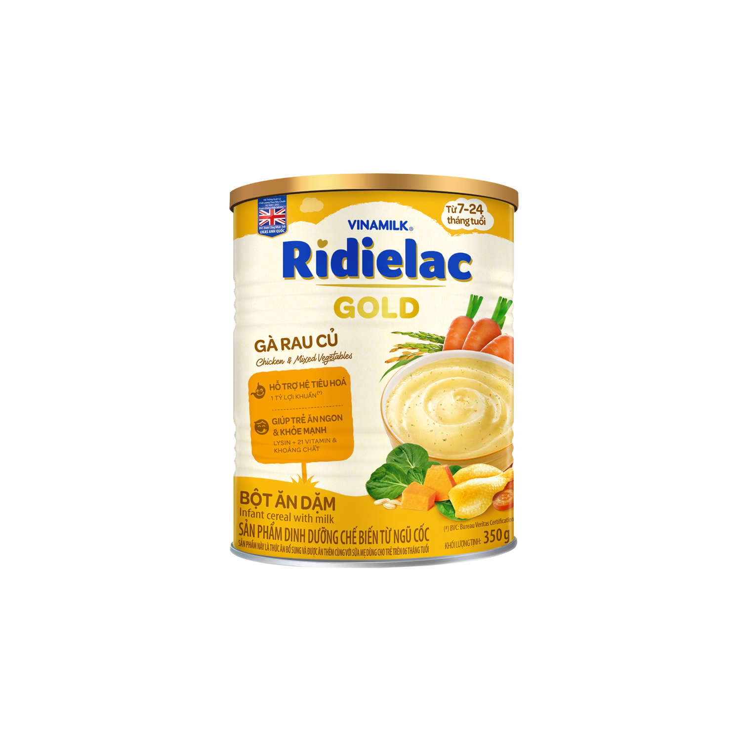 Ridielac Gold Gà Rau củ