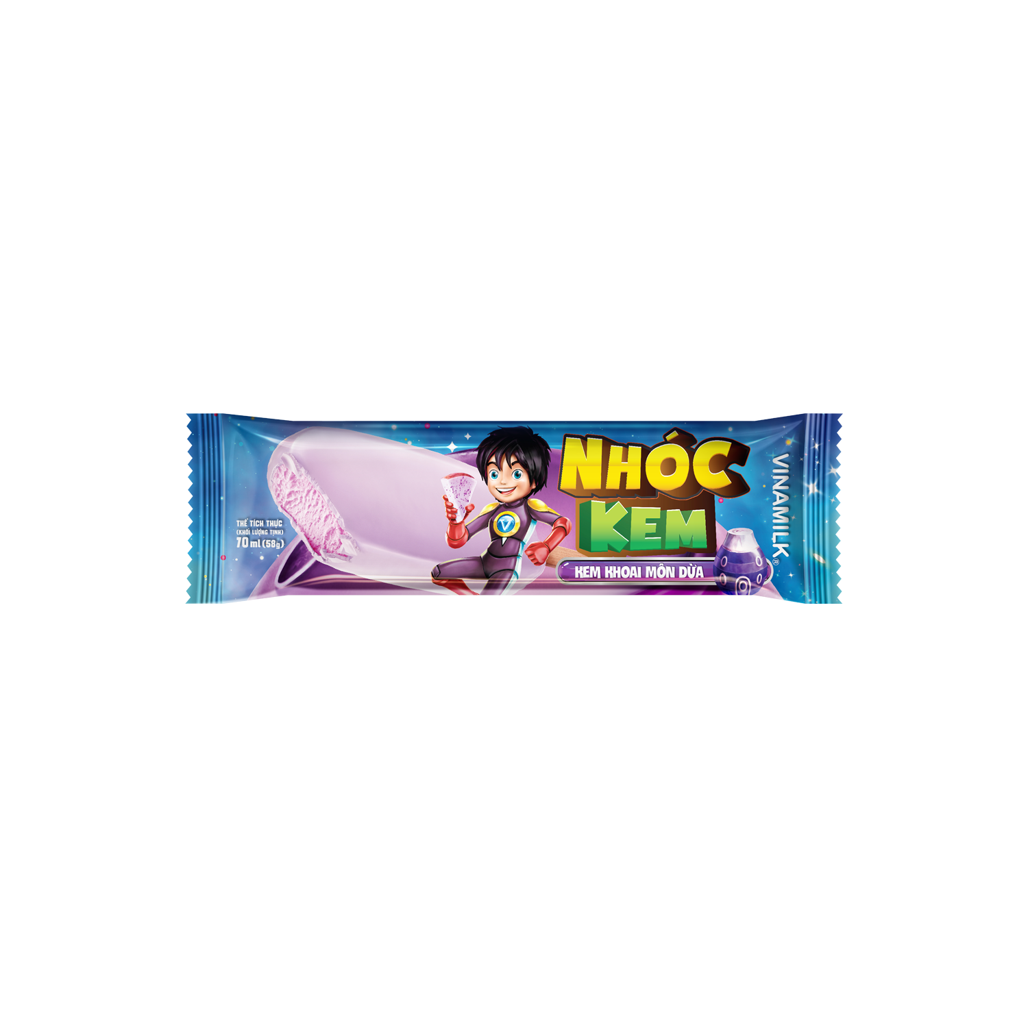 Nhóc Kem Khoai môn Dừa
